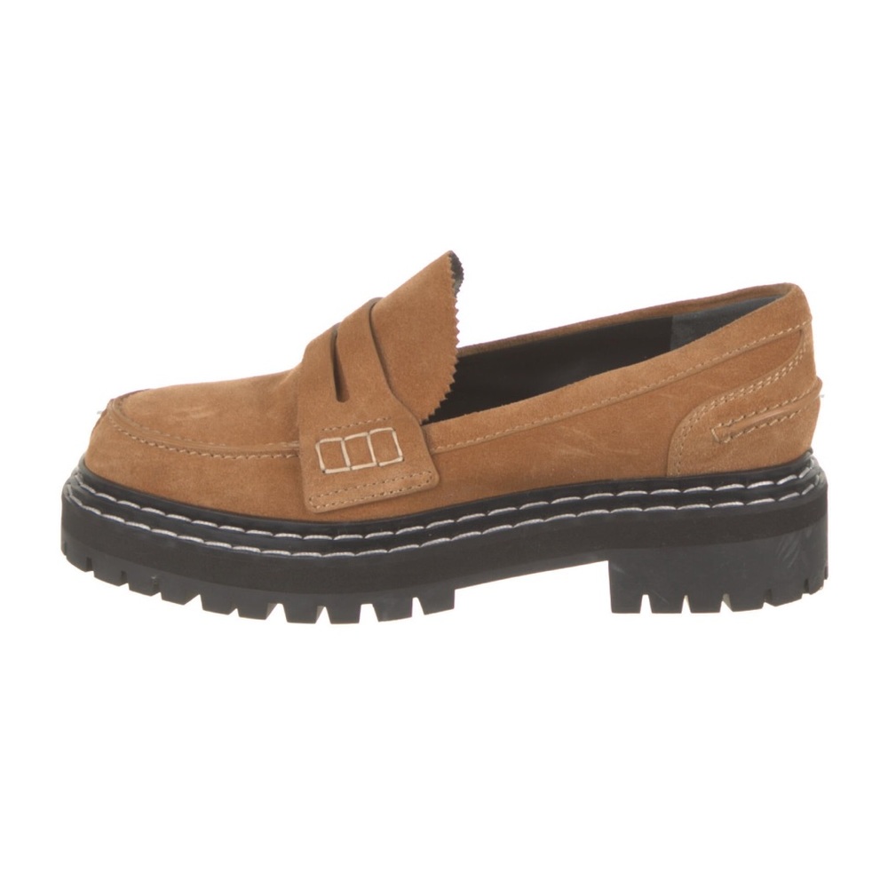 Like new Proenza schouler size 9 39 suede lug sole loafers - excellent condition